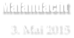 Maiandacht  3. Mai 2015