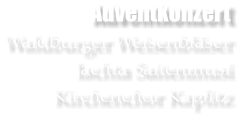 Adventkonzert Waldburger Weisenblser Iachta Saitenmusi Kirchenchor Kaplitz