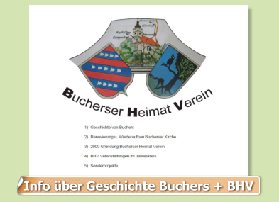 Info ber Geschichte Buchers + BHV