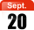 20 Sept.