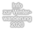 Info  zur Winter- wanderung  2020