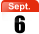 6 Sept.