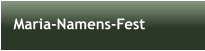 Maria-Namens-Fest
